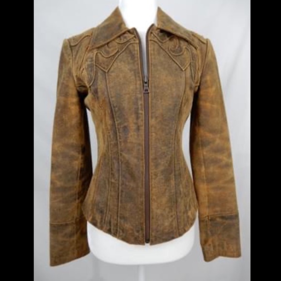 Guess Jackets & Blazers - Guess Leather Jacket